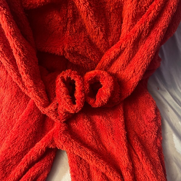 Cozy Red Unisex Adult One Piece - Picture 5 of 7